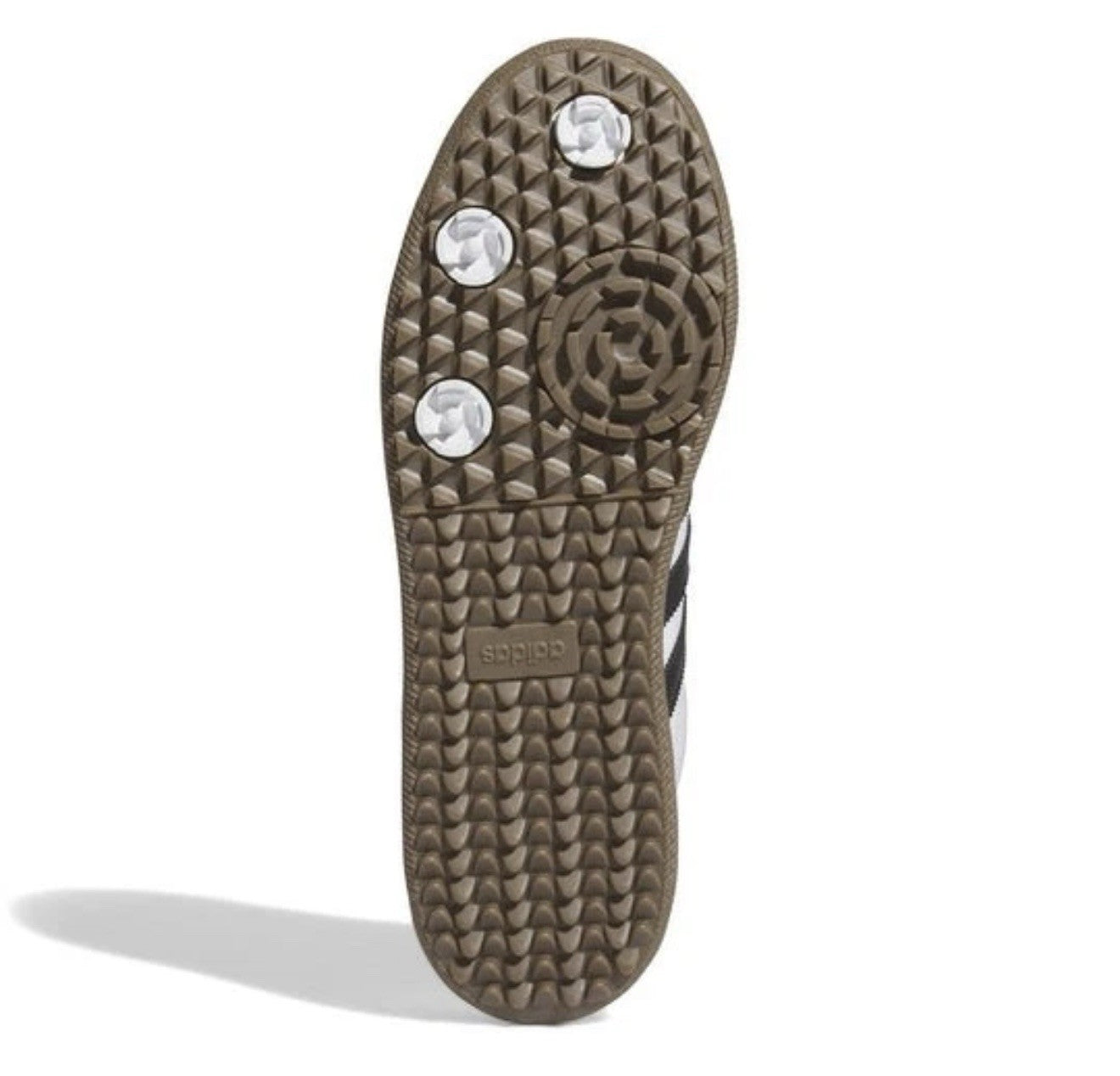 ADIDAS MEN'S SAMBA GOLF SHOE WHITE/ CORE BLACK/GUM IH5167 SIZE: 14