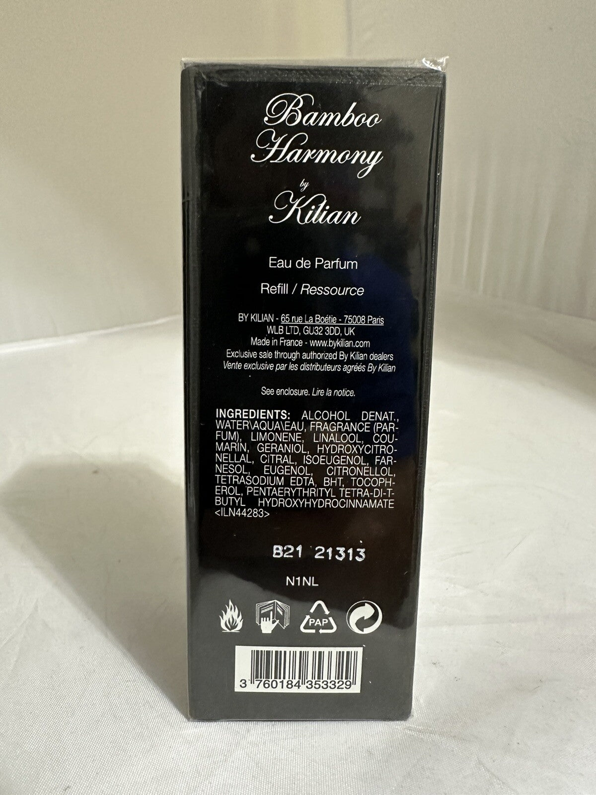 Kilian Bamboo Harmony Eau de Parfum Refill Regular Size 1.7oz / 50ml Sealed  Box