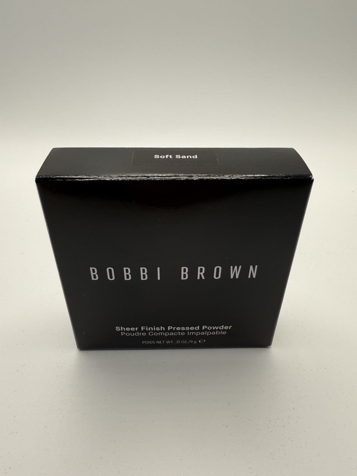 BOBBI BROWN Sheer Finish Pressed Powder SOFT SAND New in Box Full Size .31oz /9g