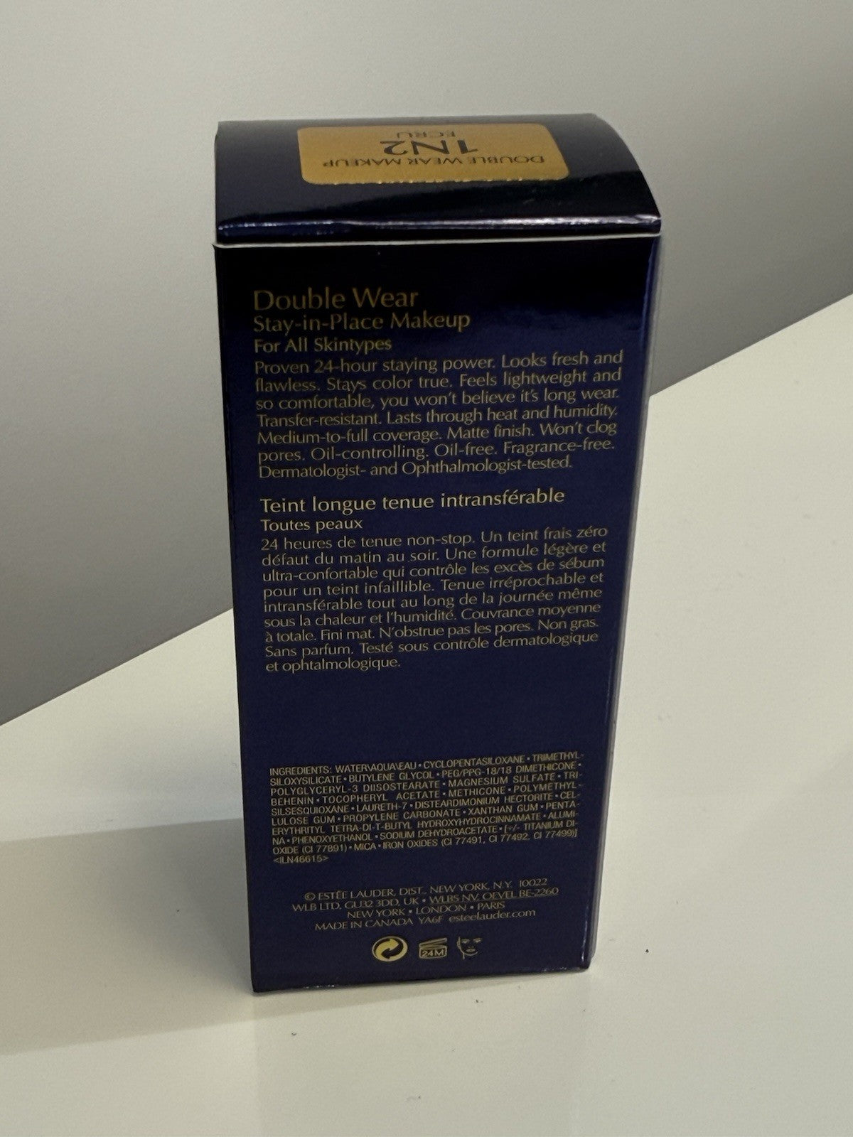 Estee Lauder Double Wear Stay In Place Makeup  Makeup 🔵 2N2  Buff  NIB 1oz