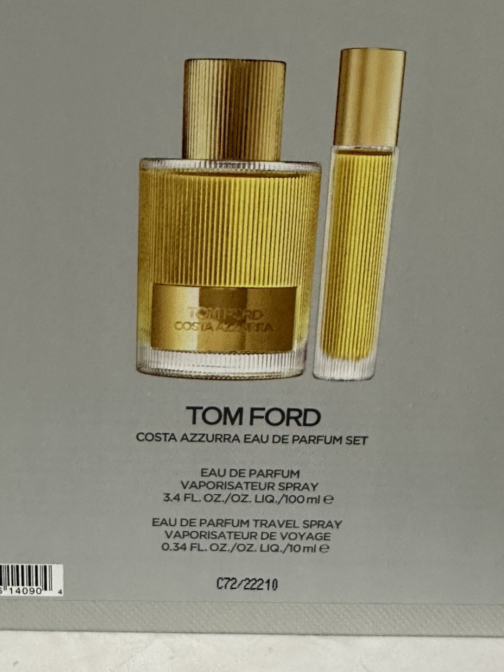 TOM FORD Costa Azzurra Eau De Parfum Gift Set Sensual Aquatic Perfume 3.4oz ⚱️