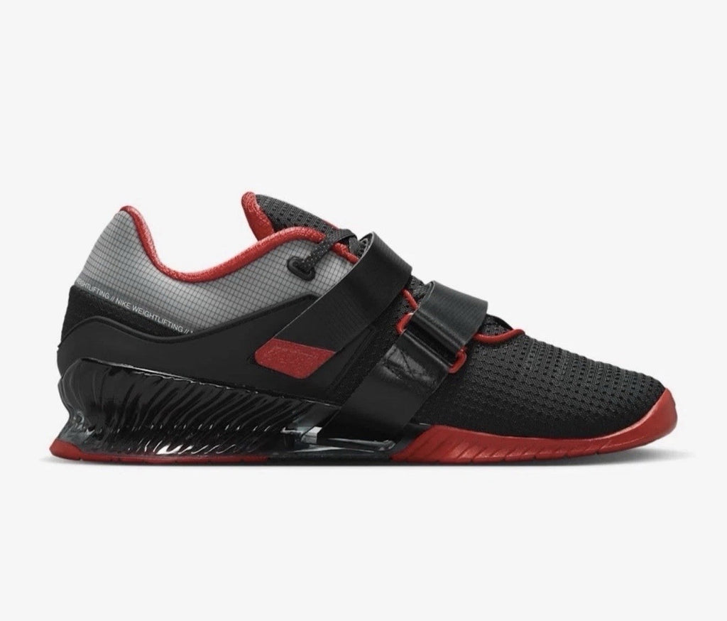 Nike Romaleos 4 Weightlifting Shoes Mens 10.5 Black Red CD3463-003