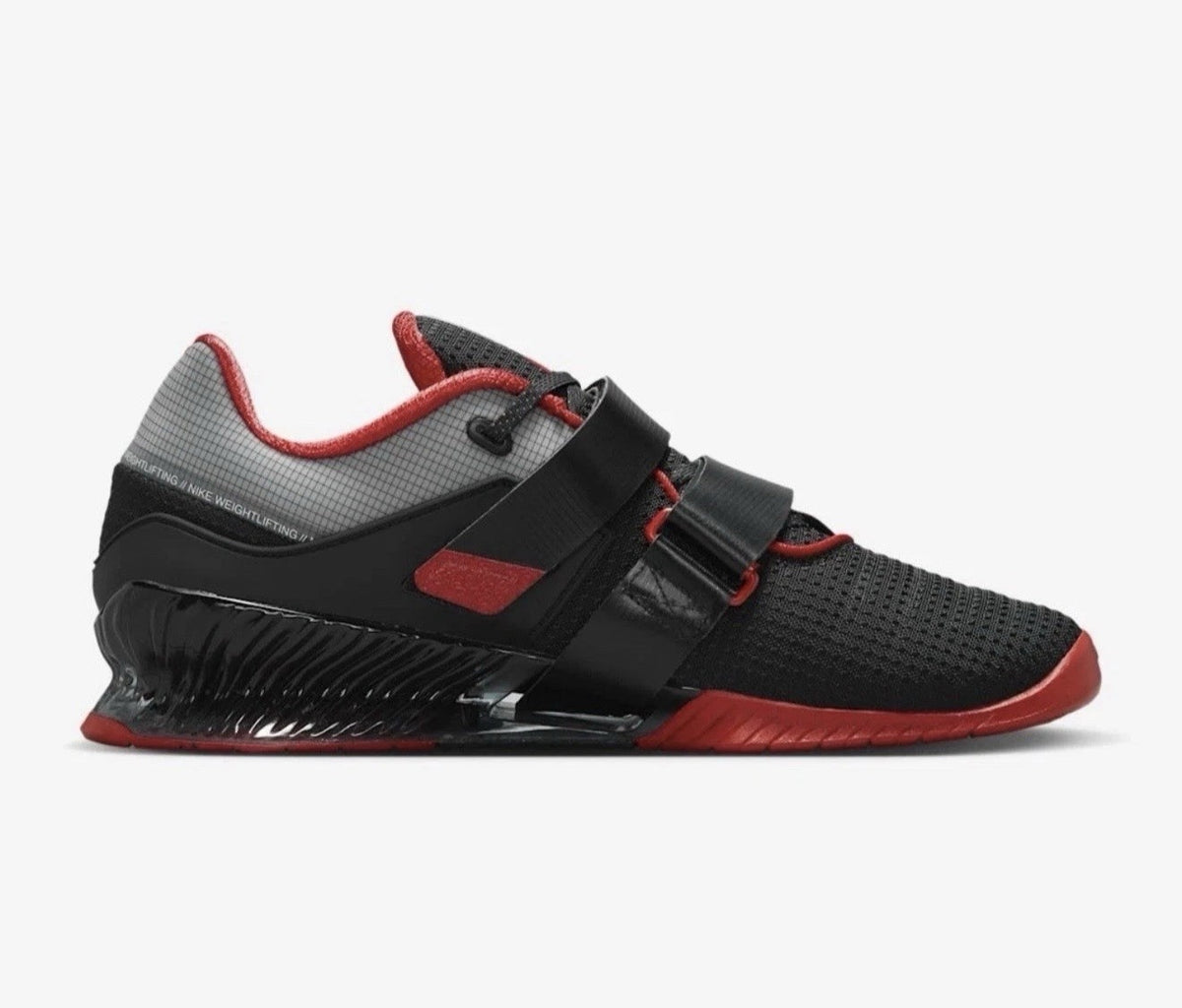 Nike Romaleos 4 Weightlifting Shoes Mens 10.5 Black Red CD3463-003