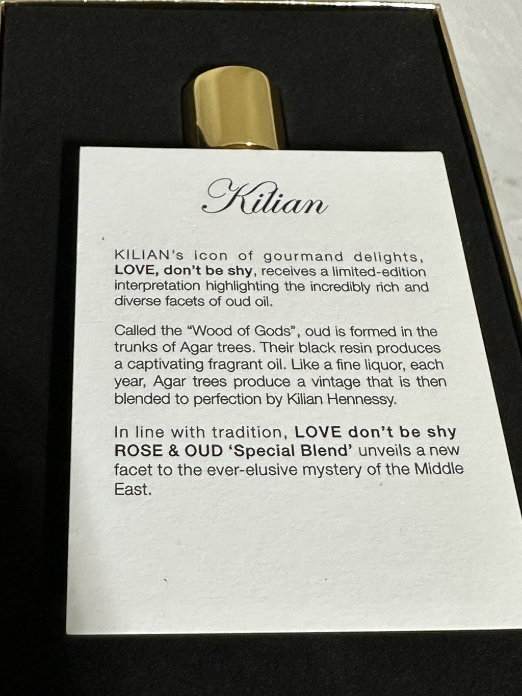 Kilian Special Blend 2022 💖 Love, Don't Be Shy Rose & Oud ~ 50ml Perfume RARE