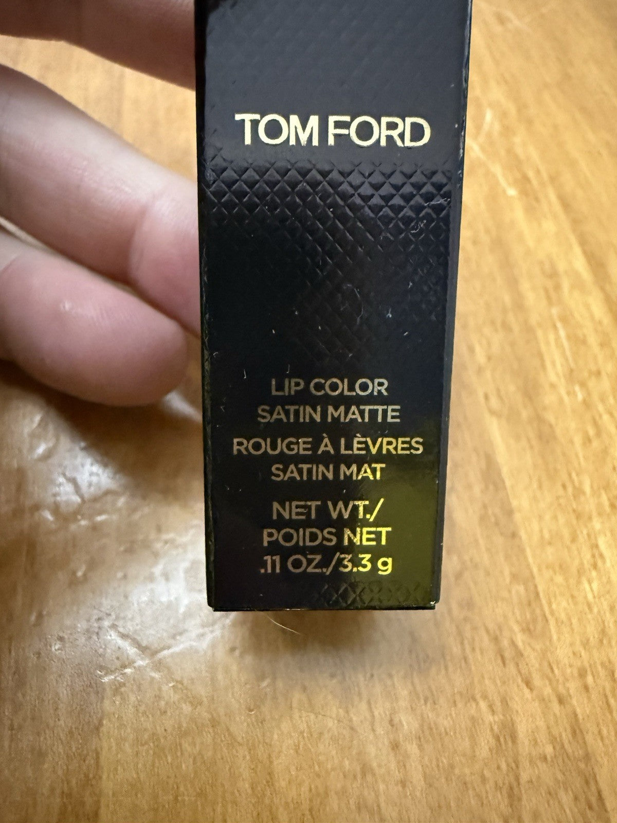 Tom Ford Lip Color Satin Matte -Scarlet Leather #12 Full Size .11oz 💄NEW 💄
