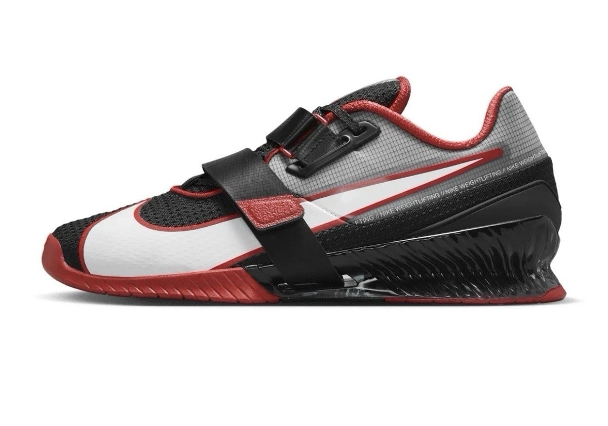 Nike Romaleos 4 Weightlifting Shoes Mens 10.5 Black Red CD3463-003