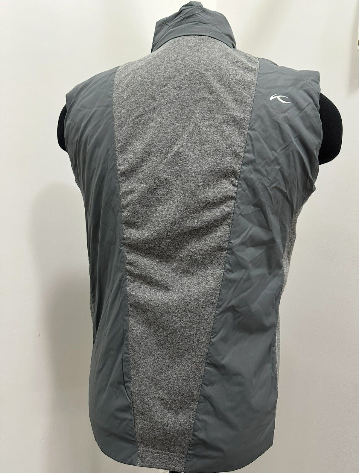 KJUS Golf Gray Radiation Vest II Lightweight DWR Fabric Men Size XL (54) ☑️ $279