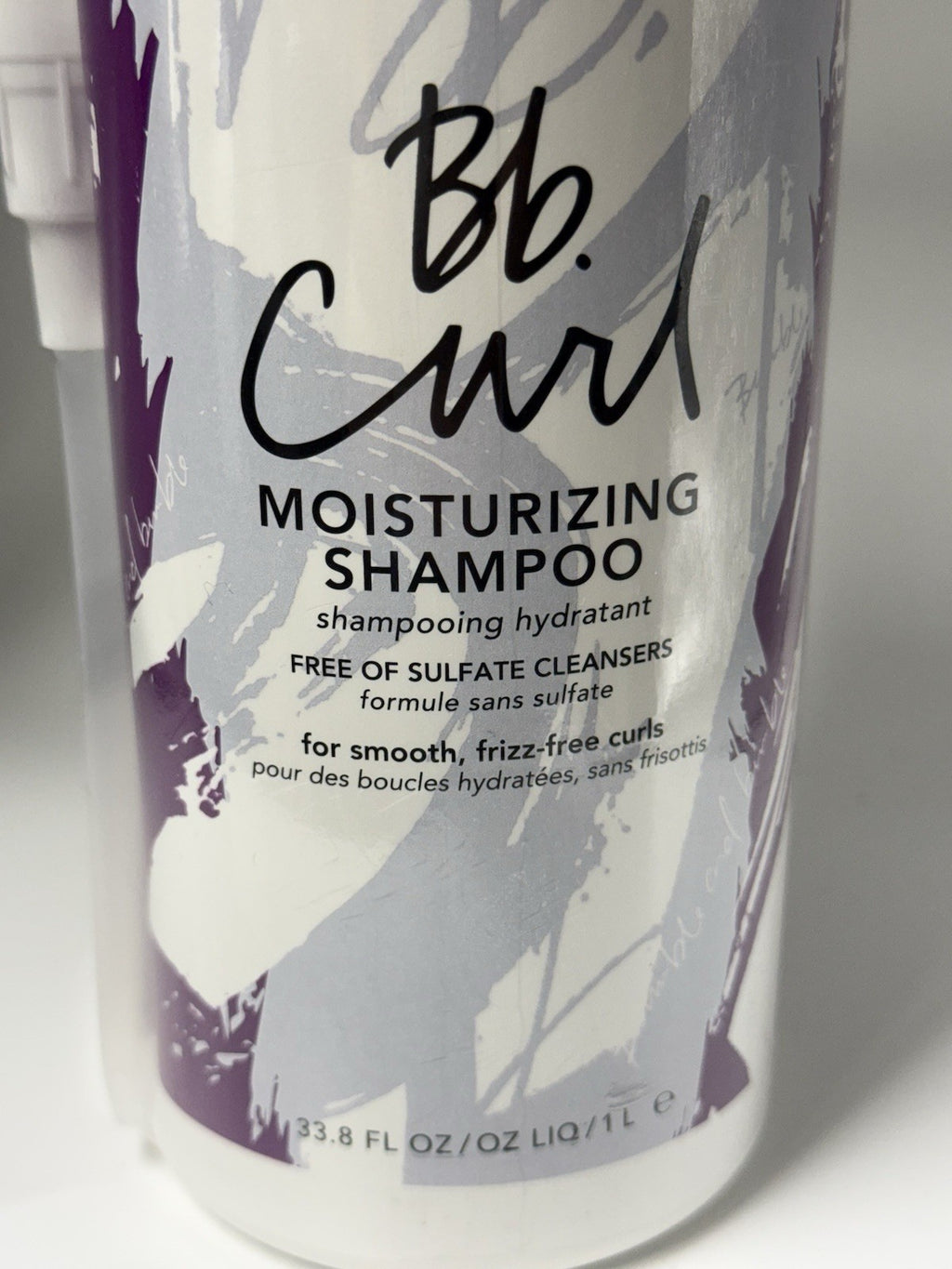 NEW Bumble&Bumble BB Curl Moisturizing Shampoo for Smooth Frizz Free Curl 33.8oz