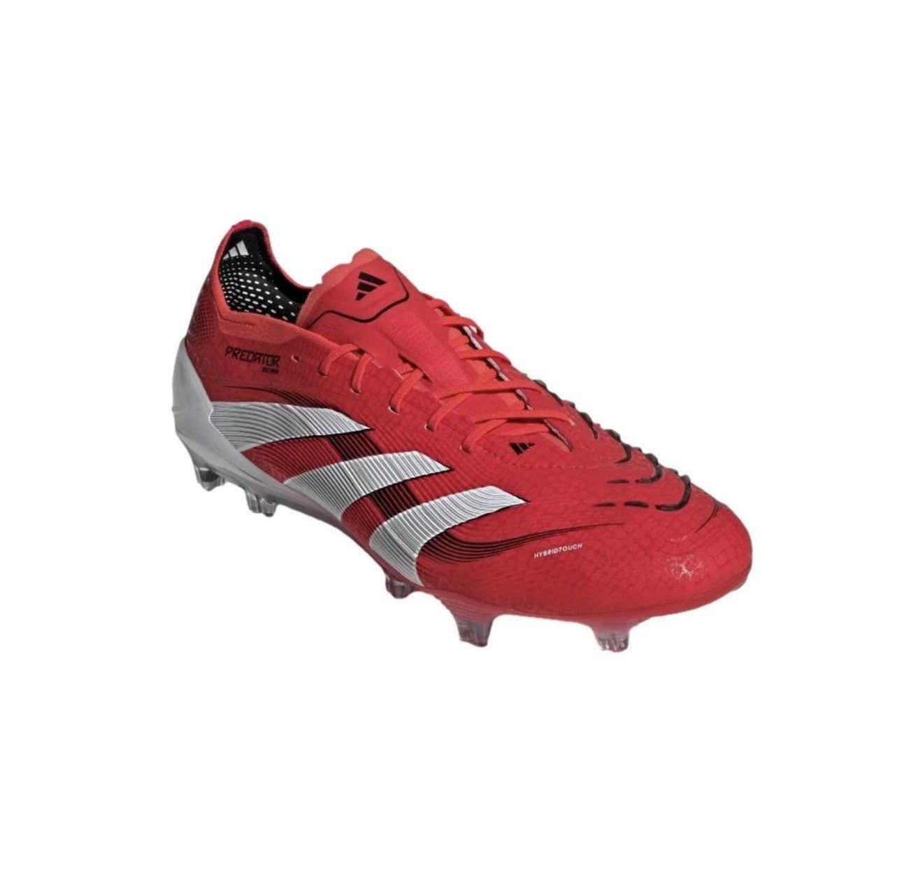 Adidas Predator Elite FG Lucid Red / Cloud White / Core Black ID3882 Men's 8.5