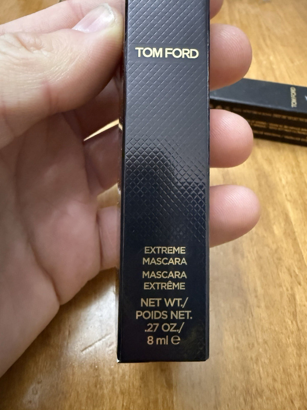 Tom Ford Extreme Mascara 01 Raven Size 0.27 oz / 8 ml New In Box 🐦‍⬛