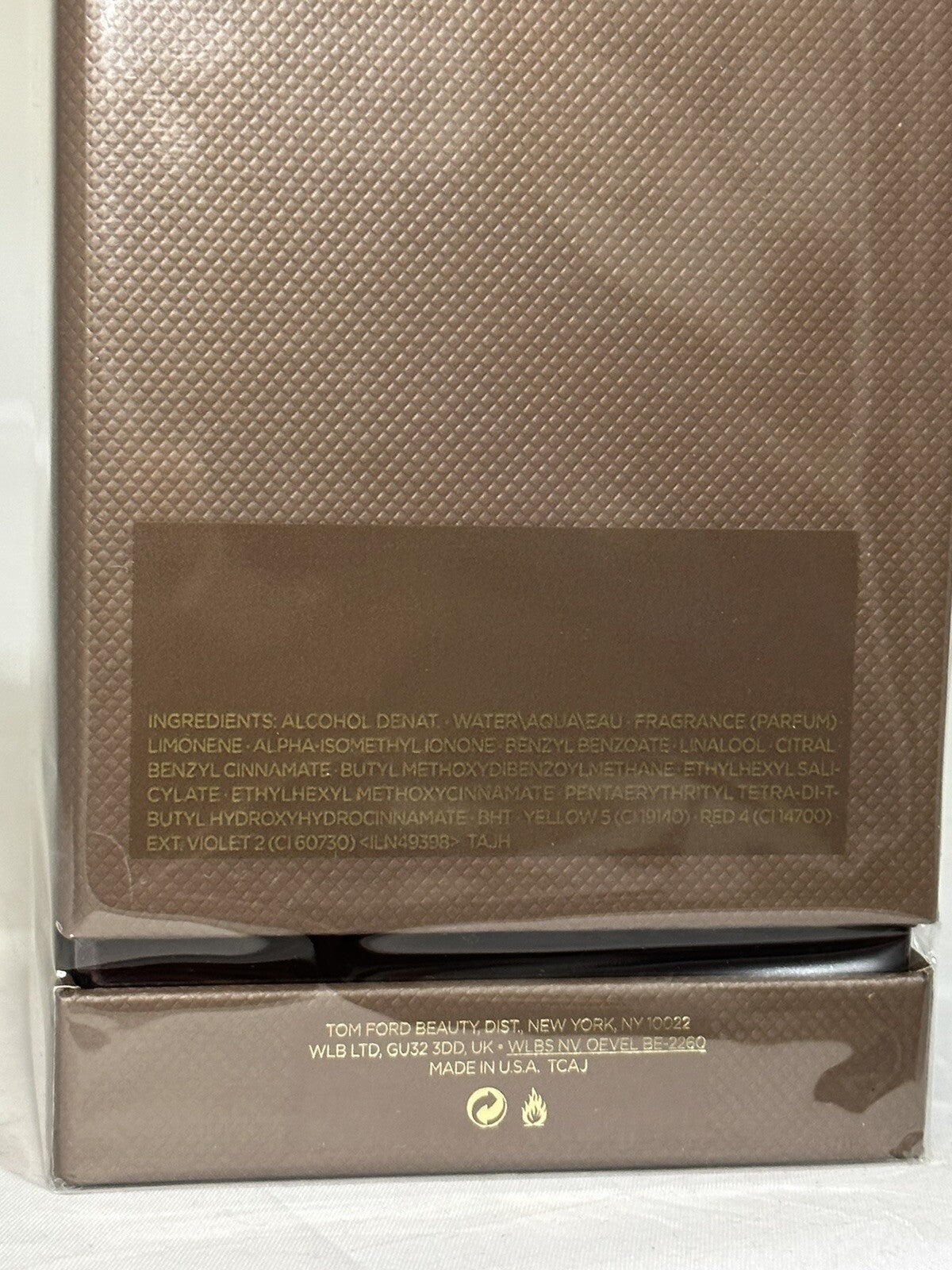 Tom Ford Ebene Fume 8.4oz Decanter Perfume EDP Huge HTF NEW Sealed ⚱️MSRP  $850