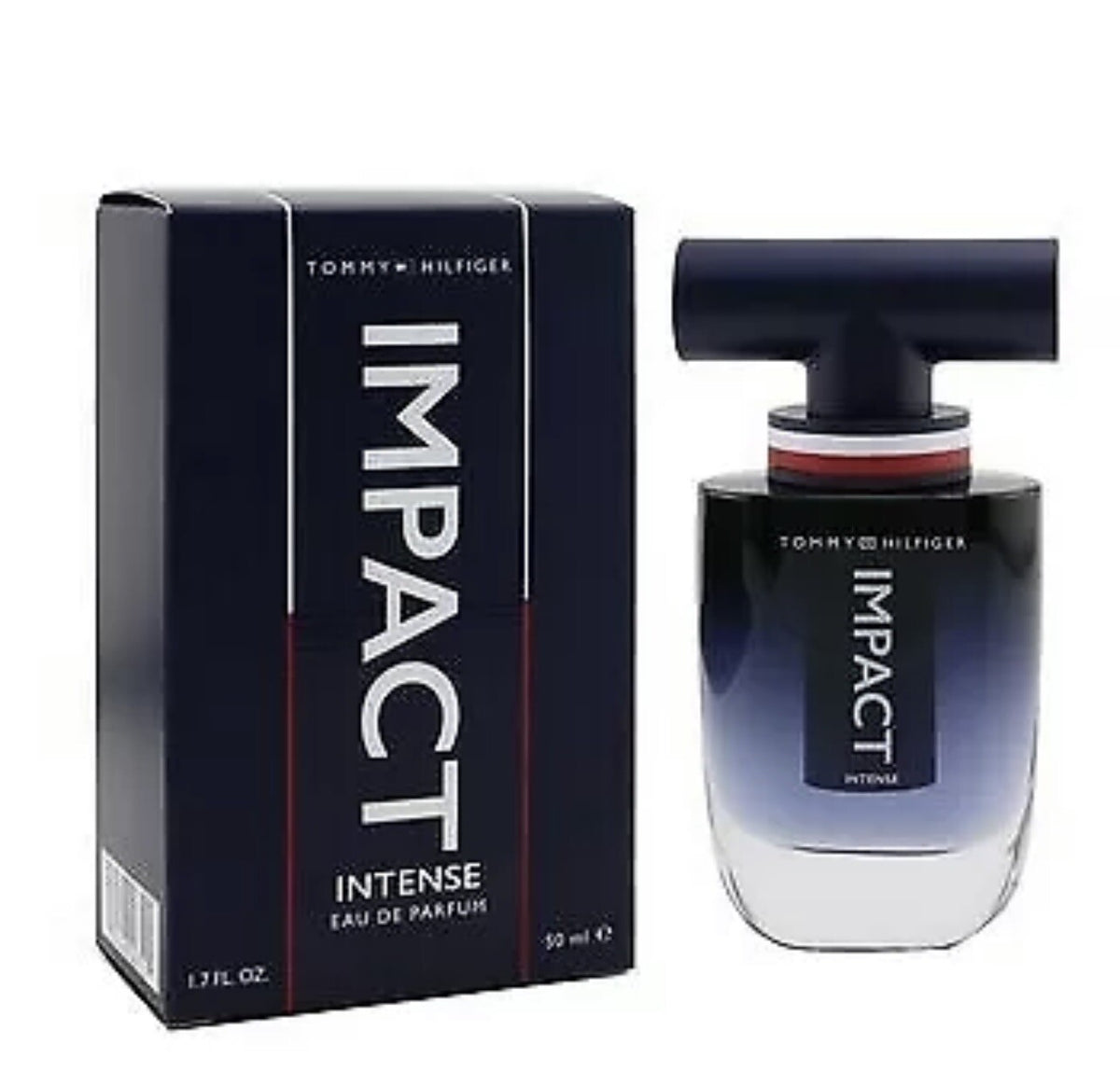 New Authentic Tommy Hilfiger Impact Intense Eau De Parfum Spray 50ml/1.7oz 