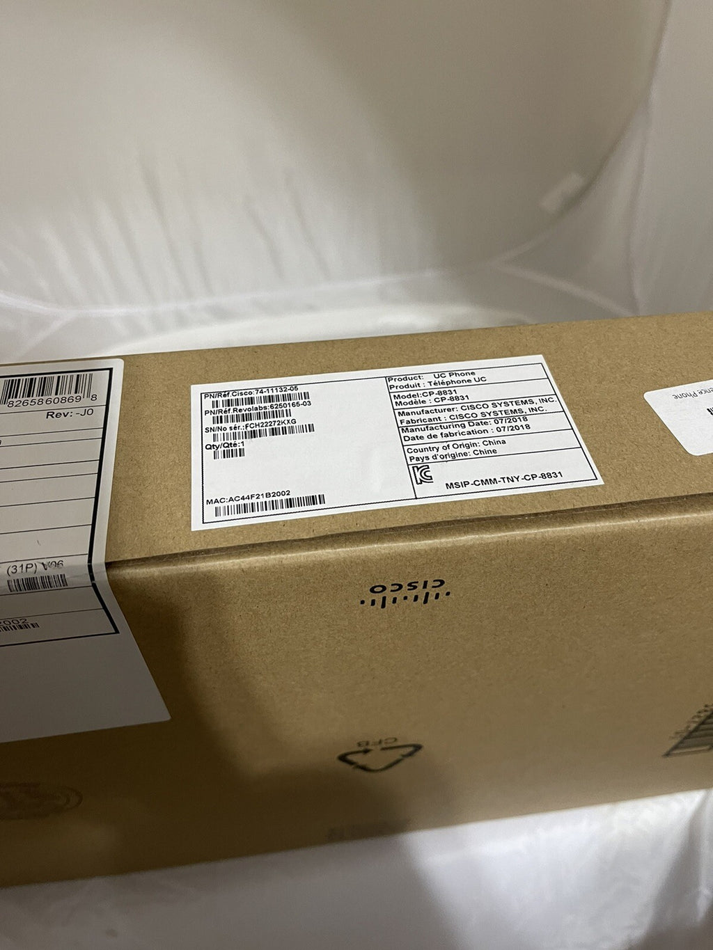 Cisco CP-8831 Unified IP Conference Phone Base / Control Panel for US NEW Sealed