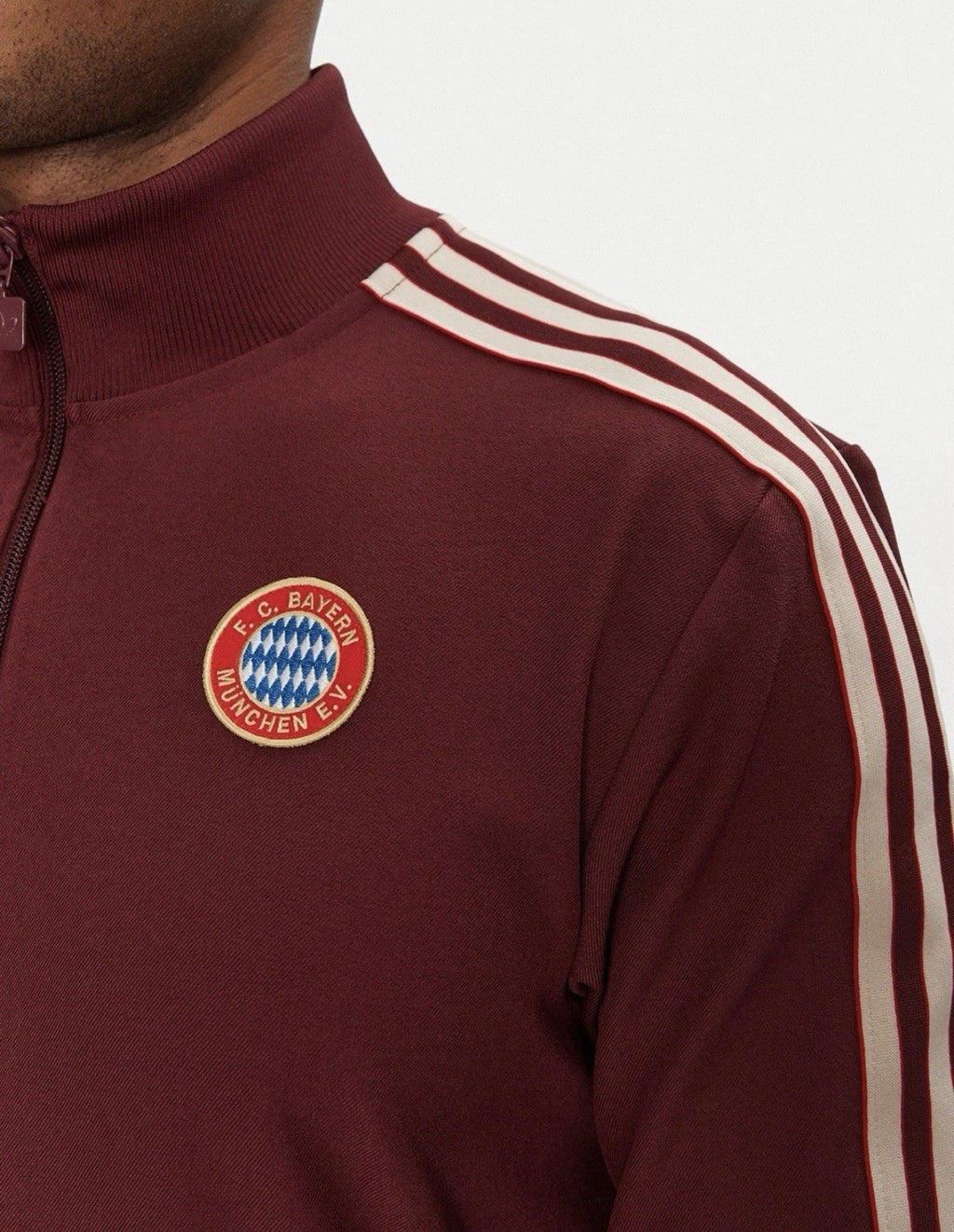 Adidas FC Bayern Munich Terrace Icon Track Top Jacket Red Men Size Small ⚽️ $110