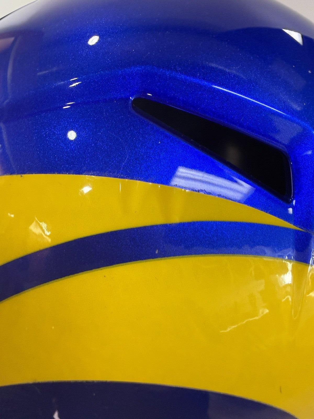 Puka Nacua Los Angeles Rams Signed FLASH Full Size Replica Helmet Fanatics 🔥