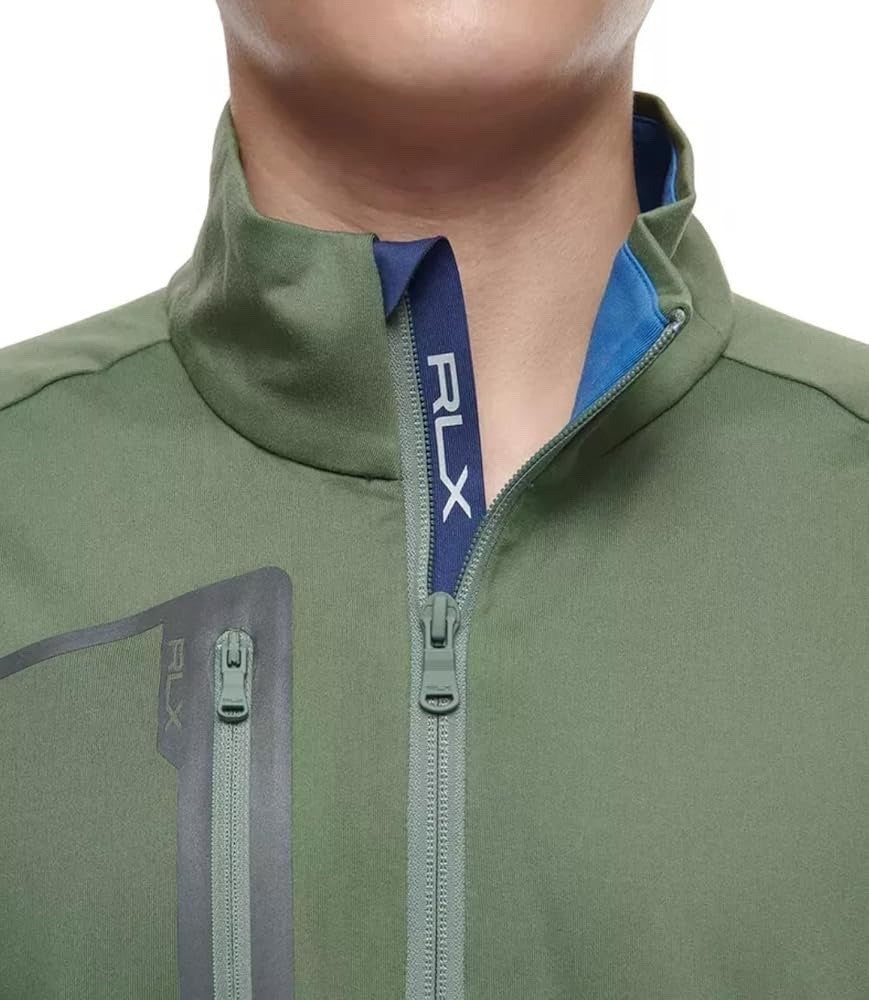 Polo Ralph Lauren RLX GOLF Classic Fit Luxury Pullover Size L Green⛳️ $138