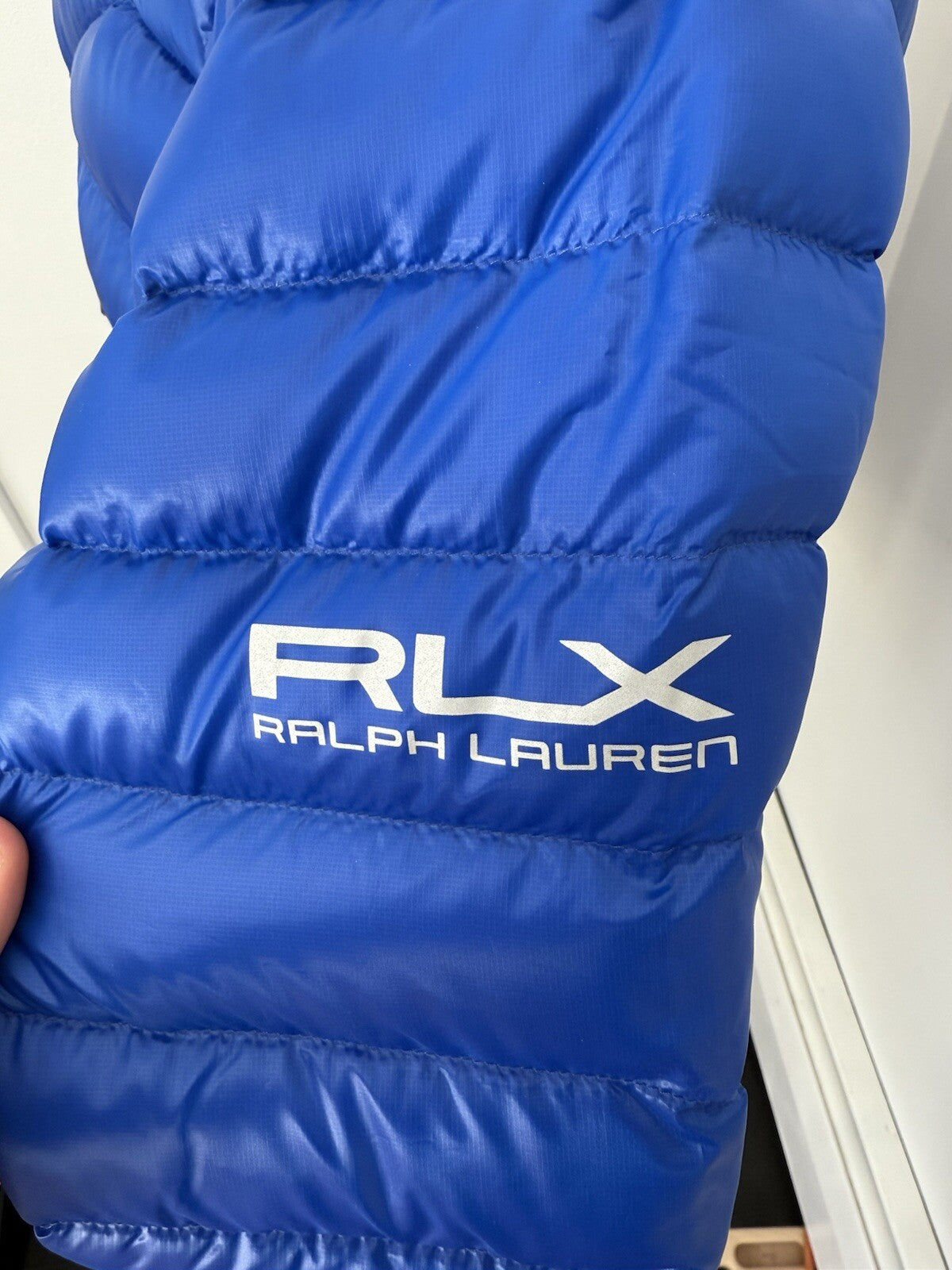$428 NWT RLX RALPH LAUREN Men's SZ M Royal Packable 700 Fill Down Puffer Jacket