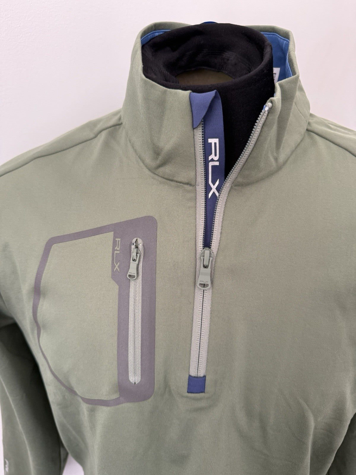 Polo Ralph Lauren RLX GOLF Classic Fit Luxury Pullover Size L Green⛳️ $138