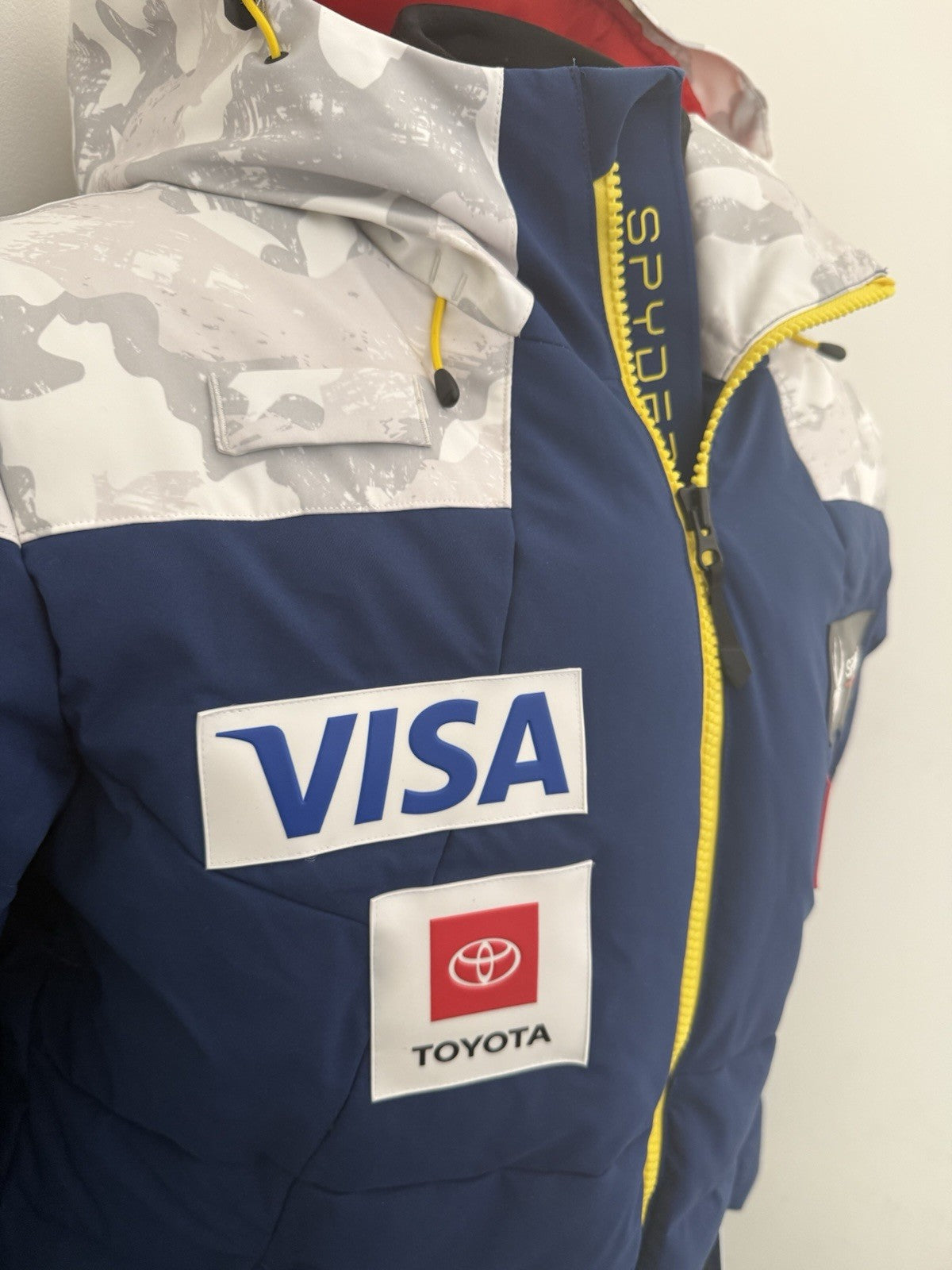 SPYDER US SKI TEAM CAMO USST ALPINE TEAM GTX SNOW JACKET  Womens XL 🇺🇸NEW $500