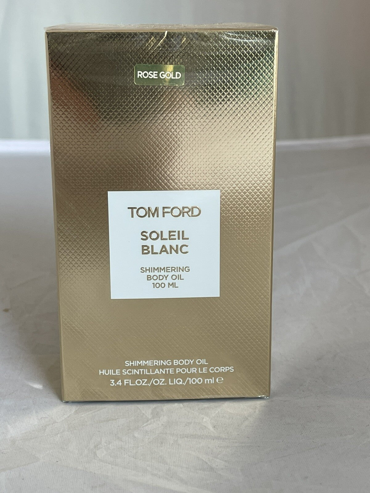 TOM FORD Soleil Blanc Shimmering Body Oil, ROSE GOLD, 3.4oz /100ml, ⚱️Sealed