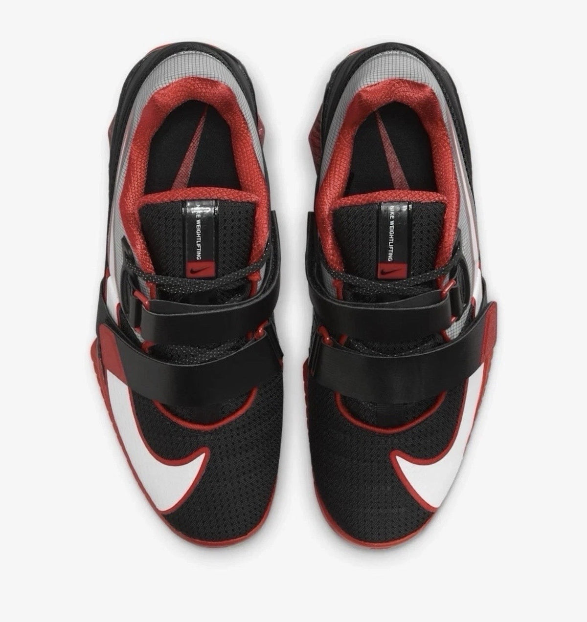 Nike Romaleos 4 Weightlifting Shoes Mens 10.5 Black Red CD3463-003