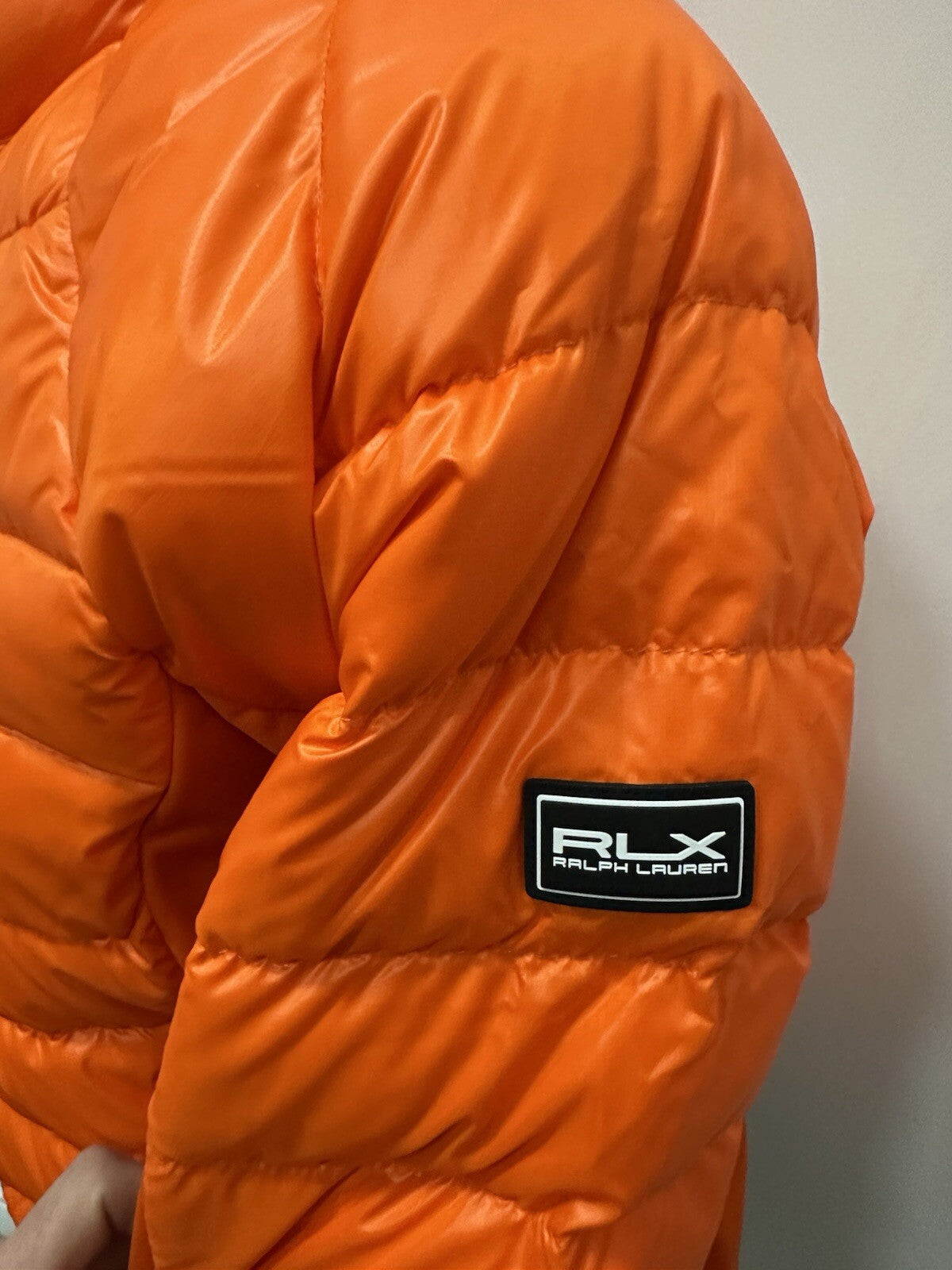 Ralph Lauren RLX Water-Repellent Hybrid Down Orange Jacket Size Men’s XXL 🔸$398