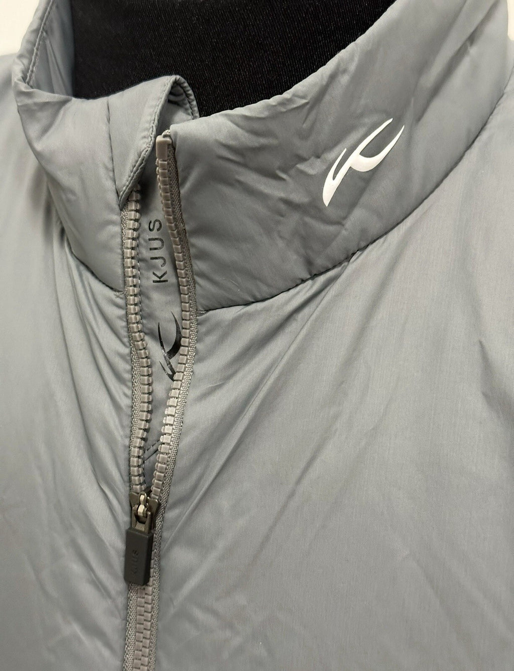 KJUS Golf Gray Radiation Vest II Lightweight DWR Fabric Men Size XL (54) ☑️ $279