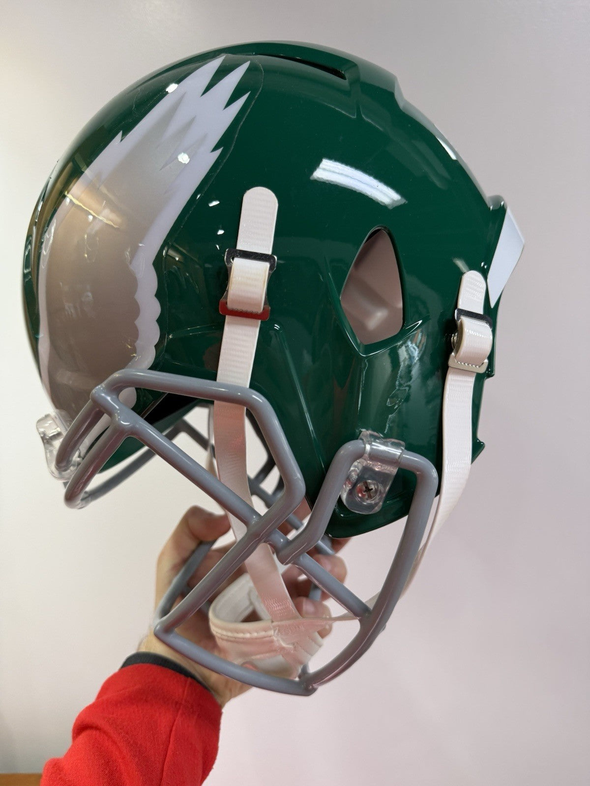 Randall Cunningham Signed Full-Size Speed Replica Helmet Eagles Beckett