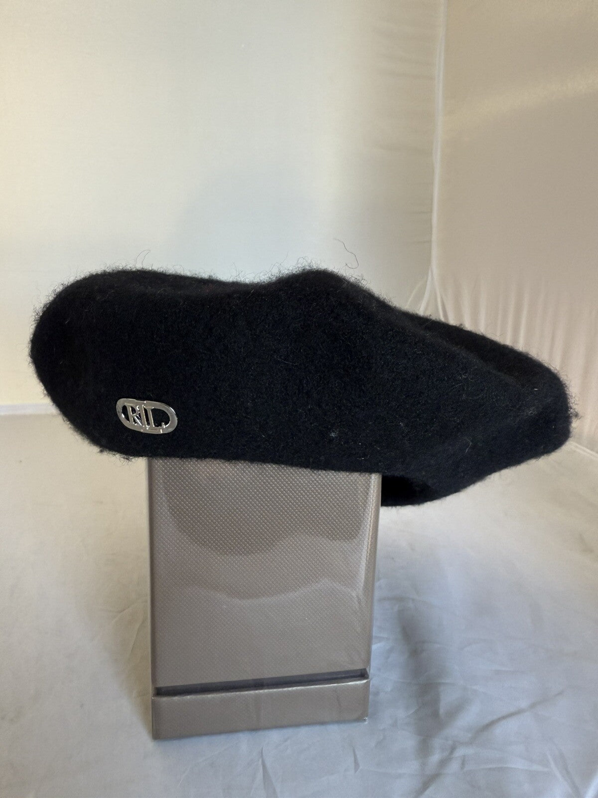 Lauren Ralph Lauren Women's Felted 100% Wool Beret Hat New W/ Tags