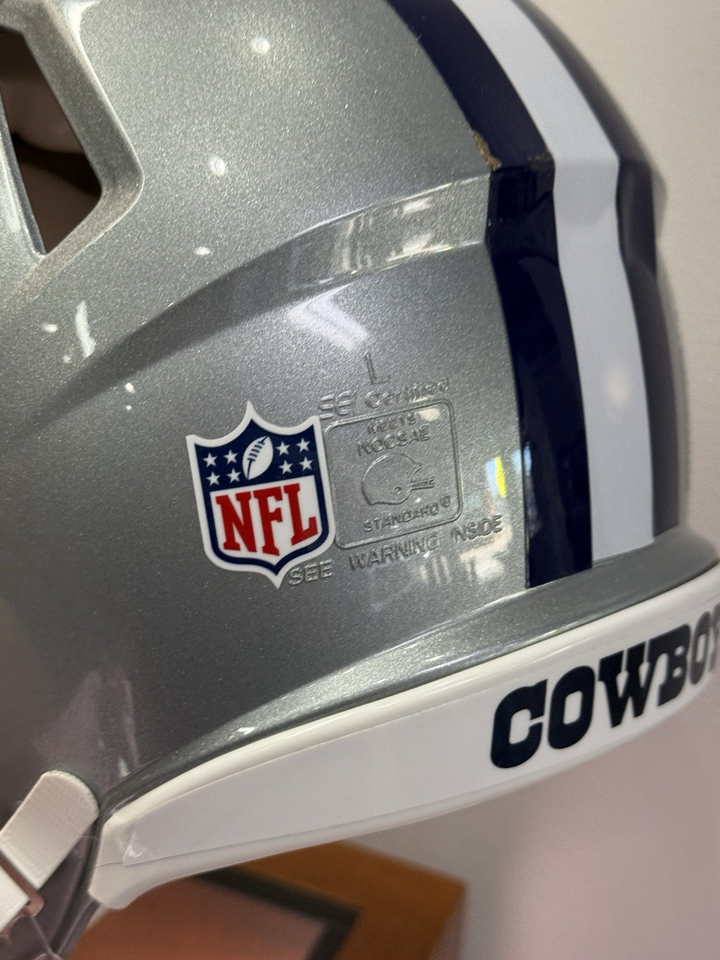 Deion Sanders Signed Dallas Cowboys Full-Size Authentic Helmet Beckett COA