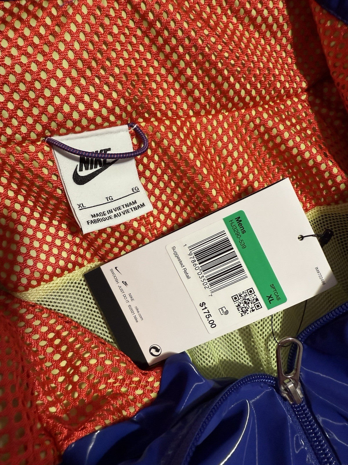 NIKE Project FROG Tracksuit Jacket Blue Black Men’s Sz XL NEW 👾HJ3290-539 $175