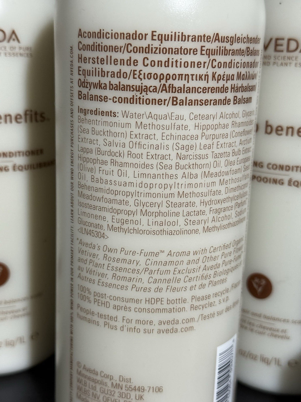 AVEDA Scalp Benefits Balancing Conditioner Hair Healthy 33.8oz 1 Liter RARE NEW