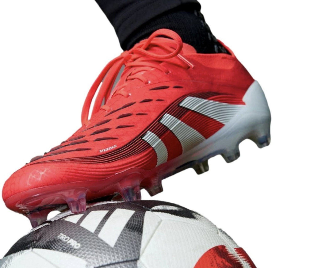 Adidas Predator Elite FG Lucid Red / Cloud White / Core Black ID3882 Men's 8.5