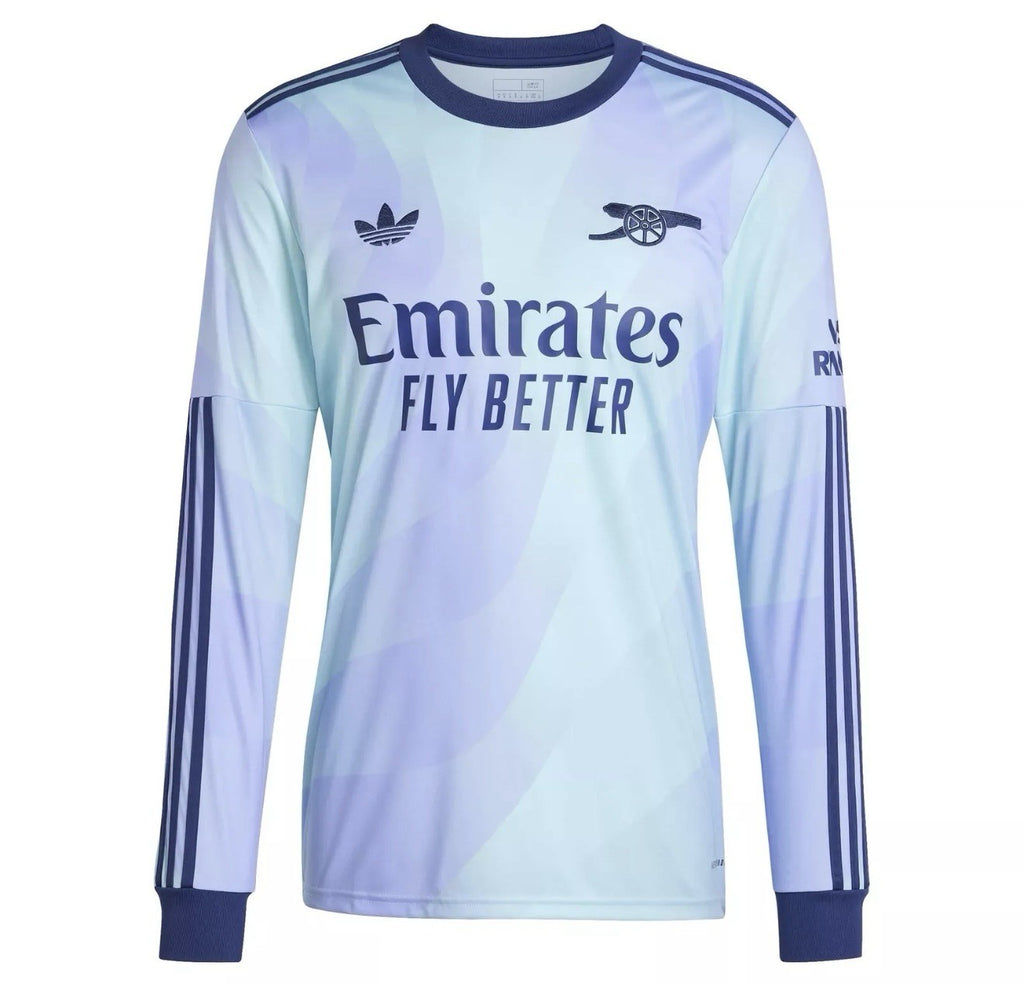 Adidas 2024-25 Arsenal Men's Stadium Third Long-Sleeve Jersey ⚽️ XL $110 ⚽️