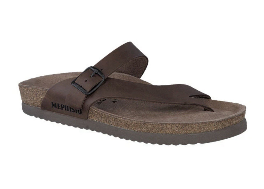 Mephisto Niels Dark Brown Scratch Comfort Sandal Men's Size 10 / 44 ❇️ NEW ❇️