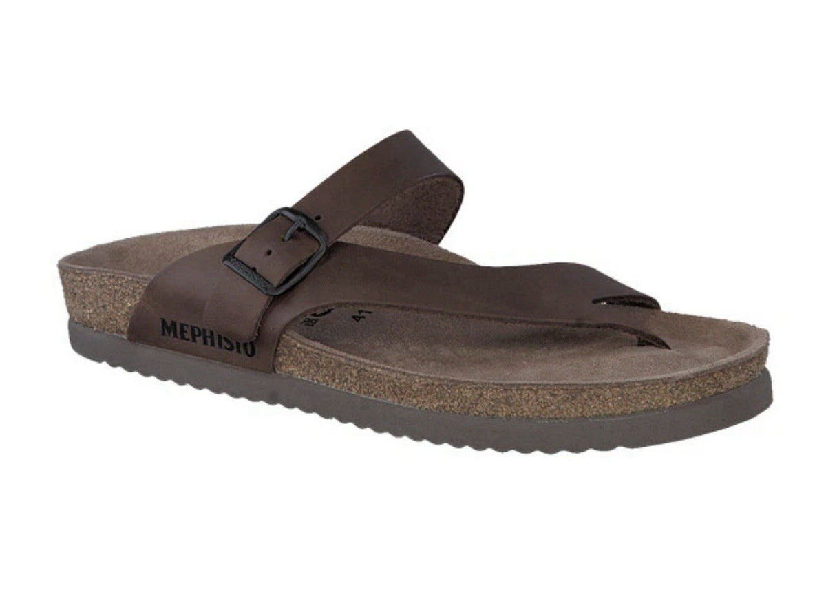 Mephisto Niels Dark Brown Scratch Comfort Sandal Men's Size 10 / 44 ❇️ NEW ❇️