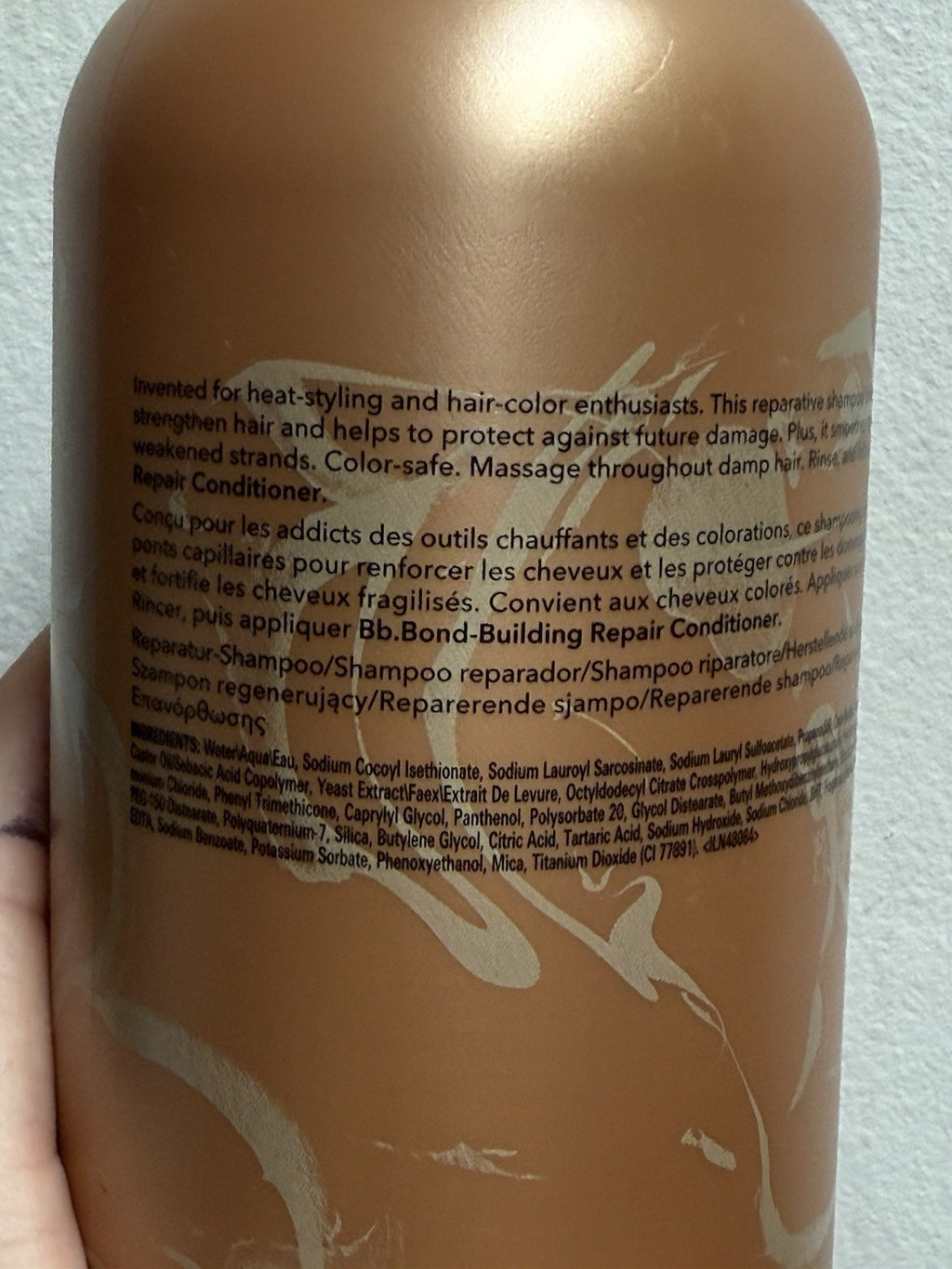 Bumble And Bumble Bb. Bond-Building Repair Shampoo - 33.8 Oz / 1 Liter - New