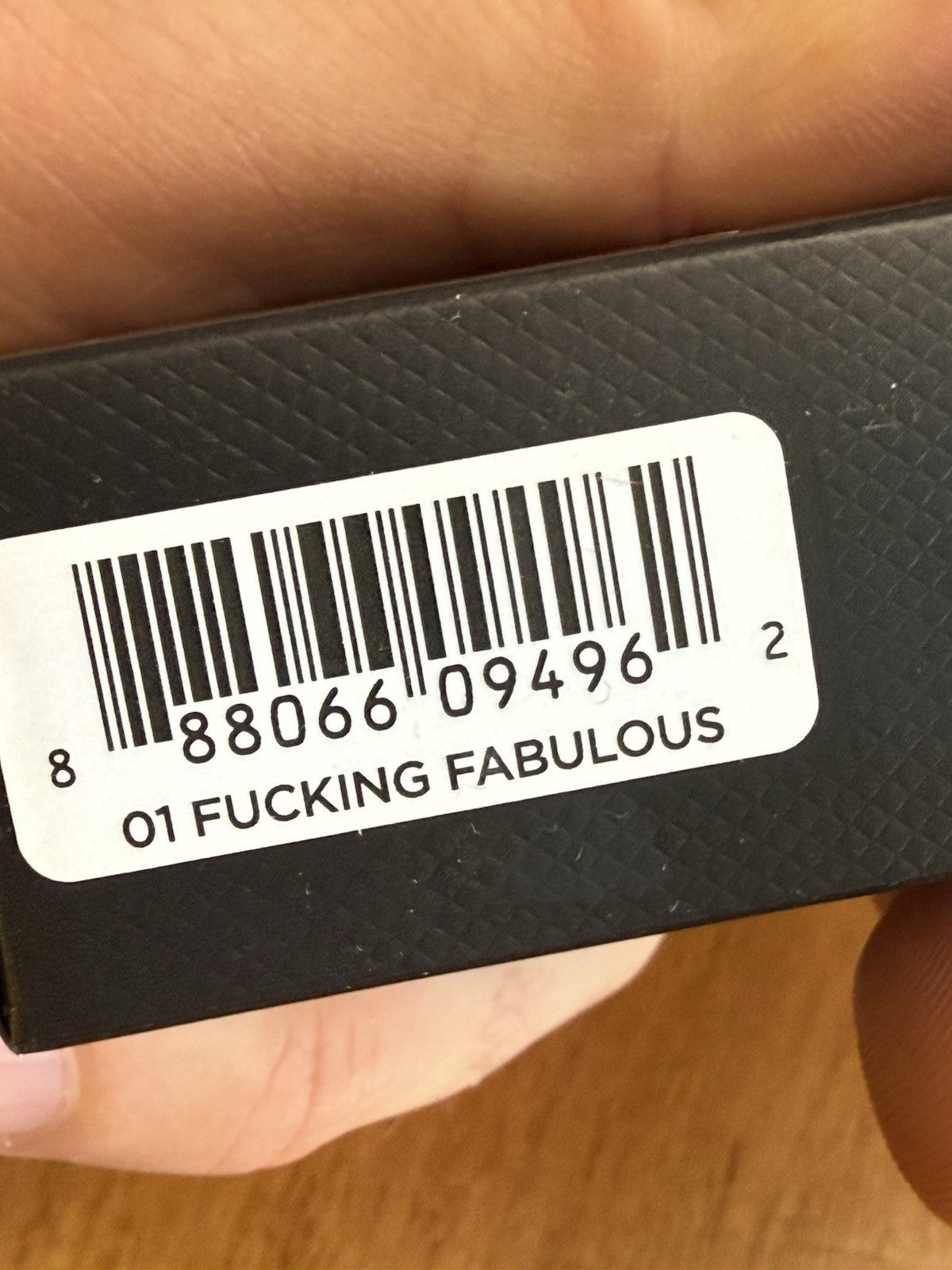 TOM FORD 01..FUCKING FABULOUS Nail Lacquer .41oz/12ml Limited Edition New in Box