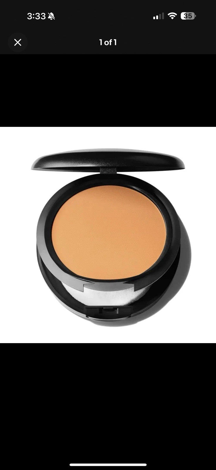 Mac Studio Fix Powder Plus Foundation Nc44.5 Matte Finish Full Coverage 1 Count