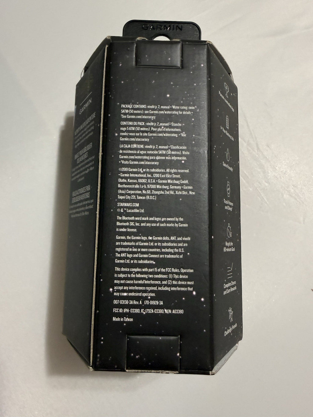 Garmin Vivofit jr 2 Star Wars Light Side ⚫️New In Box🔸