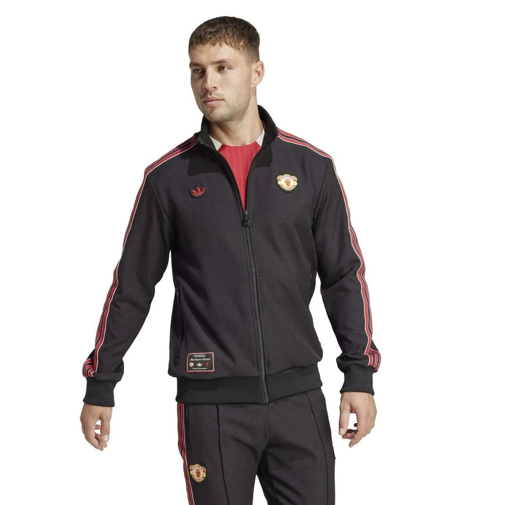 New Adidas Manchester United Terrace Icon Track Top Jacket Men’s Sz Small JF0358