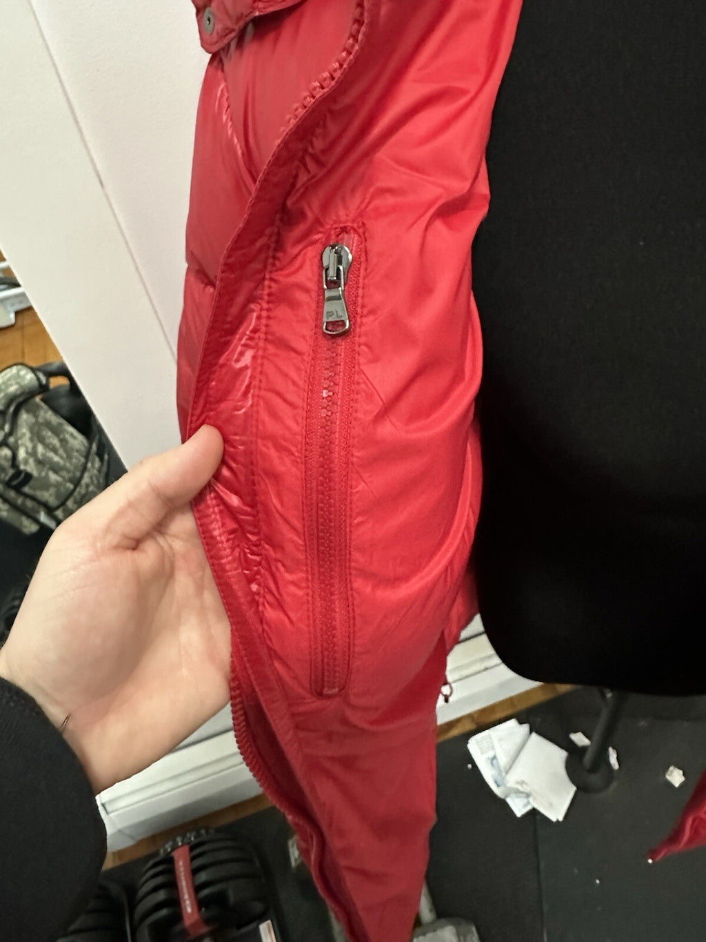 New Polo Ralph Lauren Mens Red Hood Down Puffer Jacket Parka Size XXL 🔴 $398