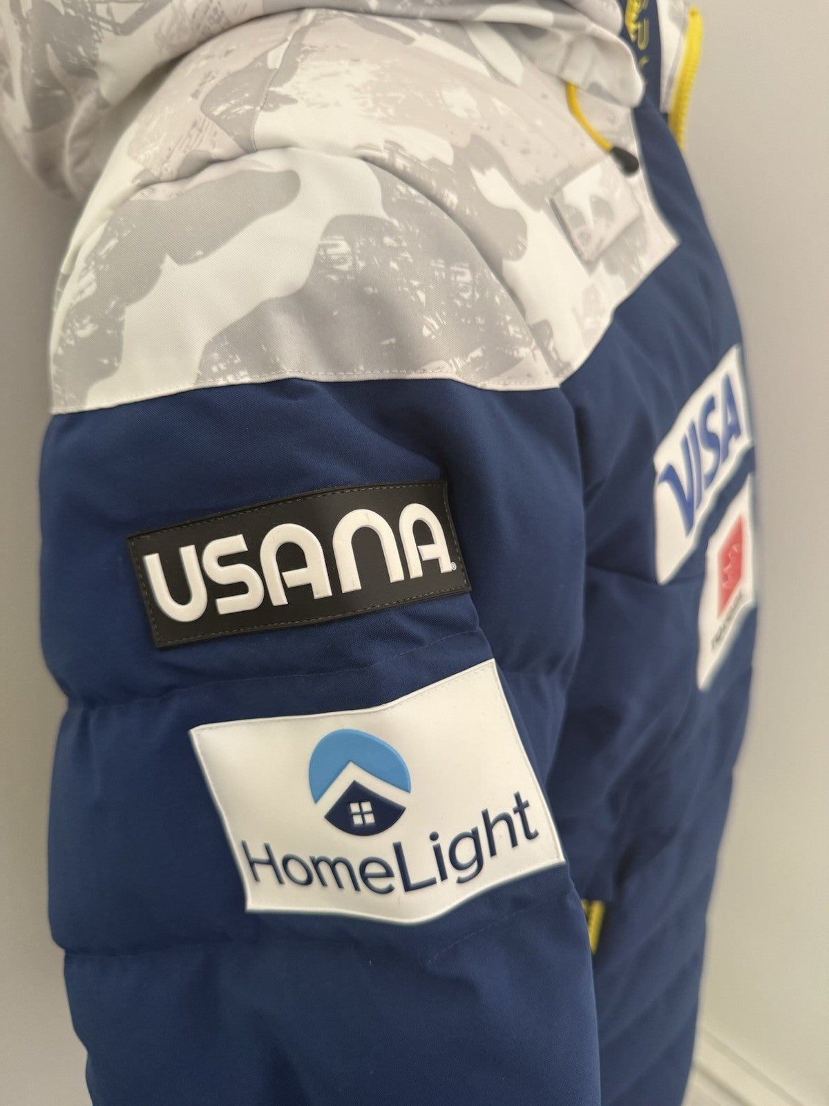 SPYDER US SKI TEAM CAMO USST ALPINE TEAM GTX SNOW JACKET  Womens XL 🇺🇸NEW $500