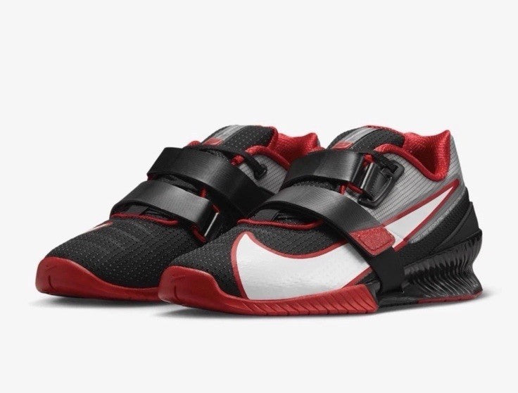 Nike Romaleos 4 Weightlifting Shoes Mens 10.5 Black Red CD3463-003
