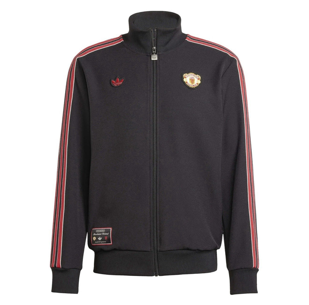 New Adidas Manchester United Terrace Icon Track Top Jacket Men’s Sz Small JF0358