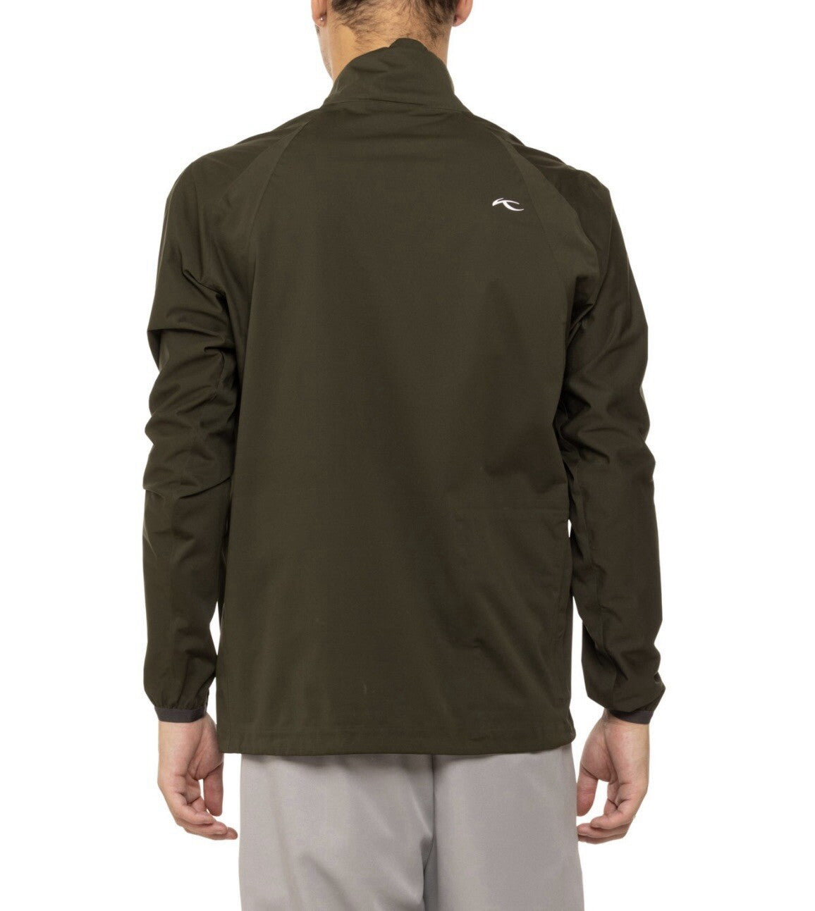 Kjus Men’s Dexter II 2.5L Half Zip Jacket- Green Olive - Size: 50 Medium ⛳️$240