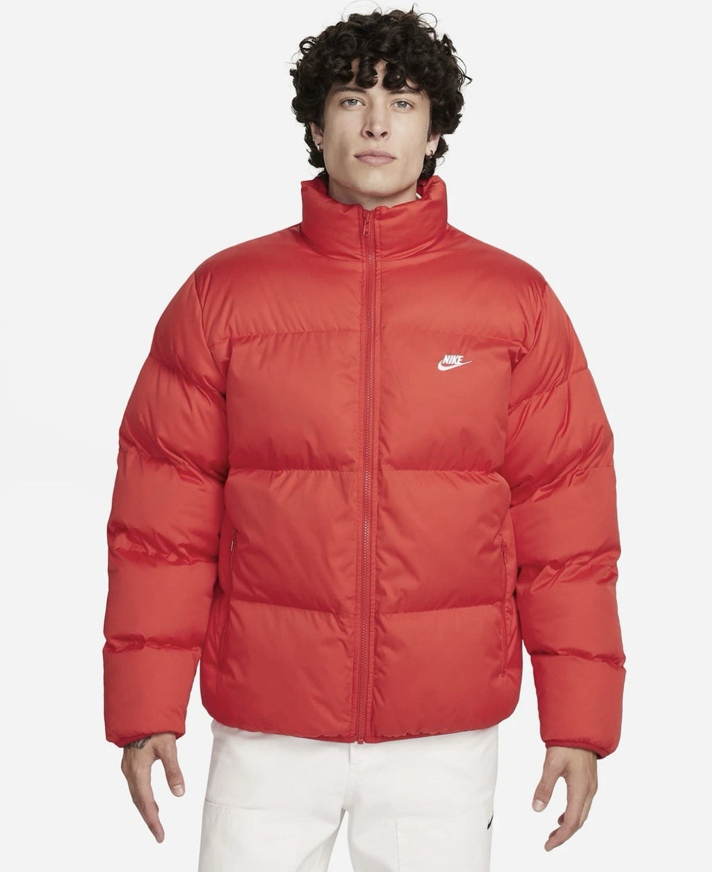 Nike Sportswear Club Puffer Jacket PrimaLoft Red Men's Size XL🔴 (FB7368-657)