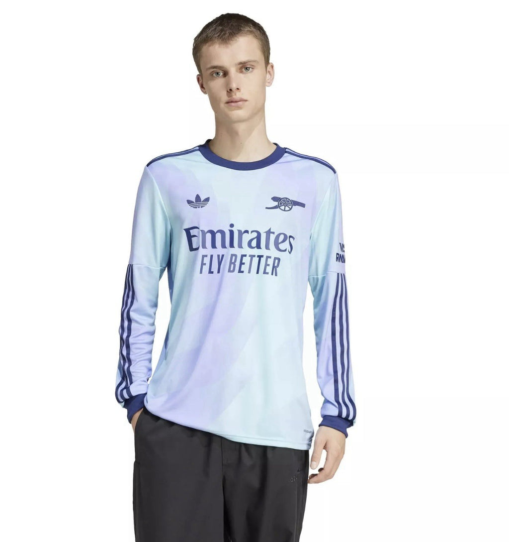 Adidas 2024-25 Arsenal Men's Stadium Third Long-Sleeve Jersey ⚽️ XL $110 ⚽️